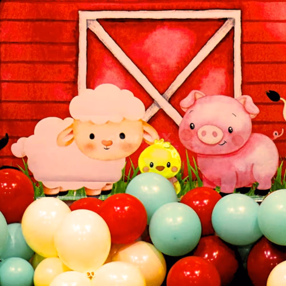 Farm Frolics Fun: Birthday Balloon Decor