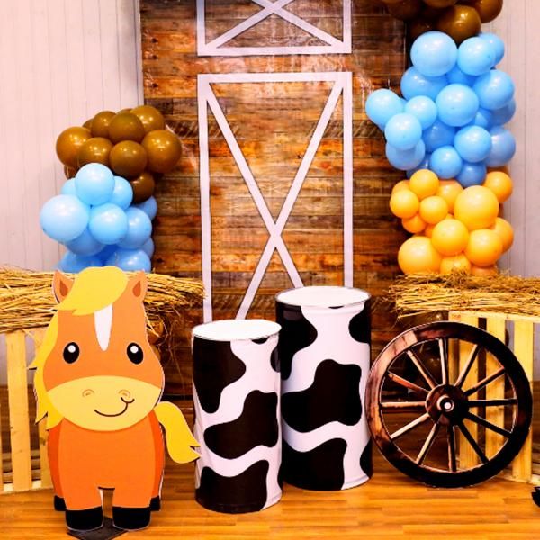 Step into Rural Charm at the Farm Animals Birthday Bash!