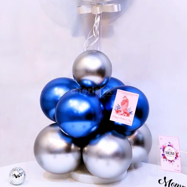 Make Mom's Day Shine with our Best Mom Balloon Arrangement