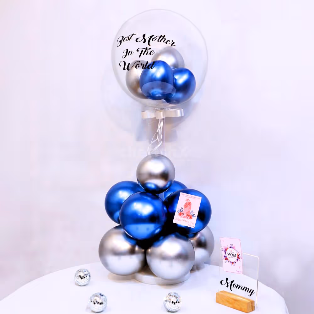 Surprise Mom with our World's Best Mom Balloon Bouquet