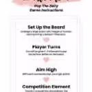 Pop the belly baby shower game instruction card