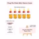 Baby shower game chug the drink inclusions chart