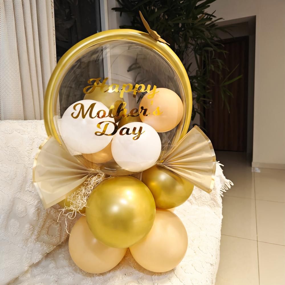 Embrace Mom's Love: Golden Embrace Mother's Day Bouquet