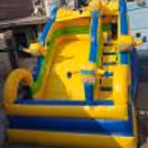 Watch their smiles soar as they bounce away in our 10x15 ft playground!