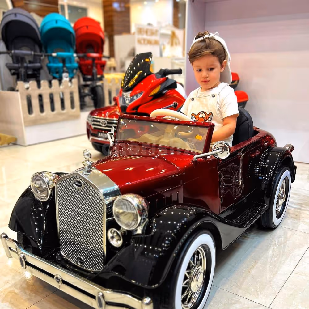 Capturing smiles and laughter as kids experience the magic of our vintage car at the birthday party.
