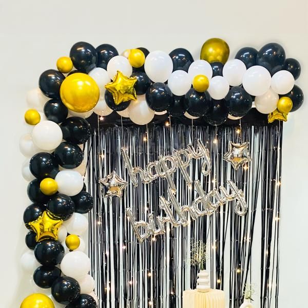 Make Your Birthday Shine with Sparkling Balloon Decor!