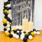 Elevate Your Celebration with Opulent Gold and Silver Birthday Bliss!