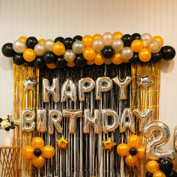 Make Your Birthday Shine with Sparkling Star Balloon Decor