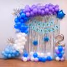 Blue Star Themed Birthday Decoration