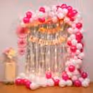 Pink and Silver Birthday Bliss Decor