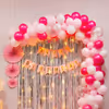 Add a Touch of Whimsy to Your Party with Pink and White Balloons
