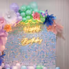 A symphony of pastel colors and premium blooms for a magical birthday