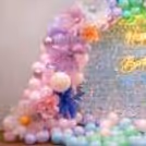 Creating unforgettable moments with premium flowers and pastel balloon decor