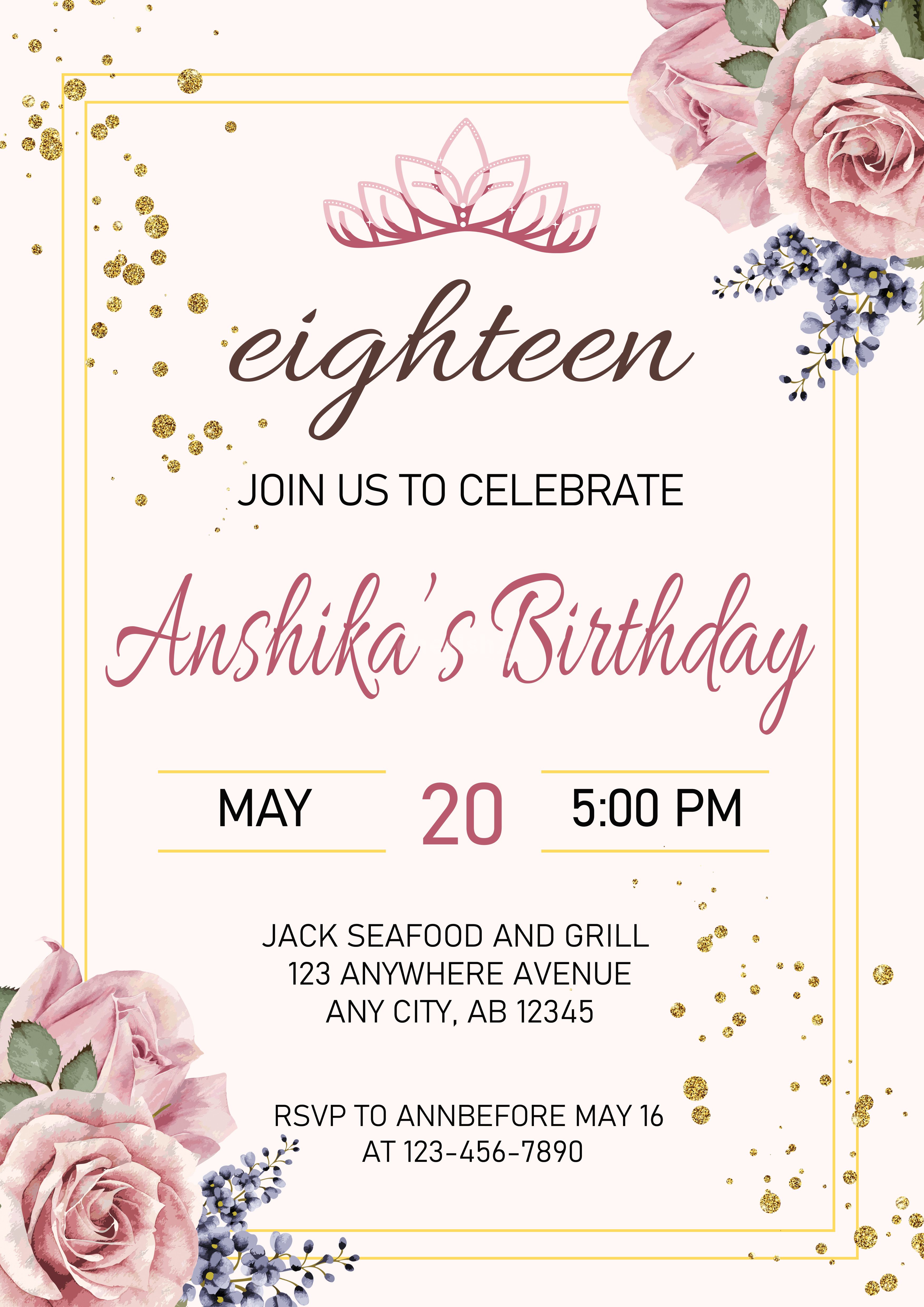 Theme Based E- Invite