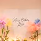 Elegance blooms with our sophisticated floral birthday decor