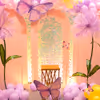 Step into a world of enchantment with our premium flower and butterfly decor