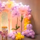 Every moment blooms with beauty in our premium flower and butterfly birthday decor