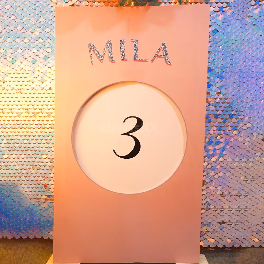 Elevate your birthday with the enchanting beauty of sequins and butterflies