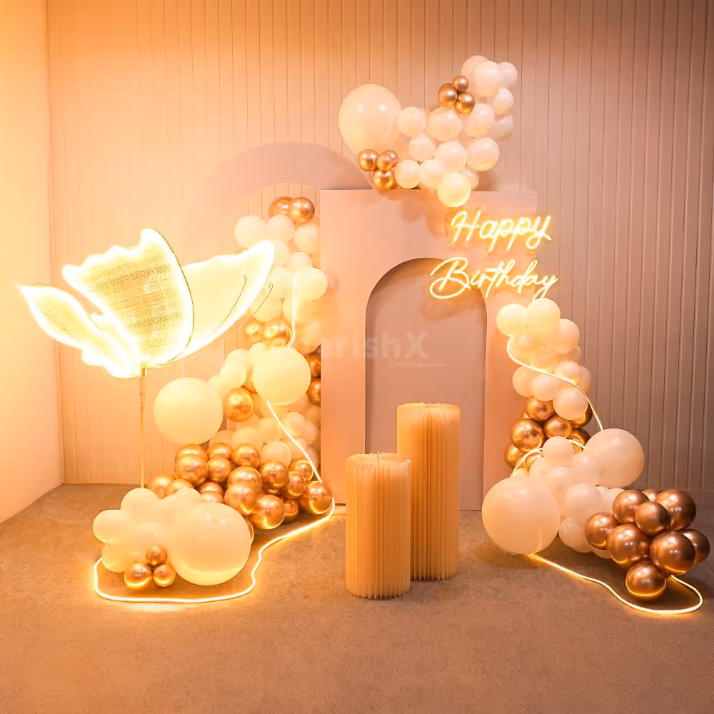 Butterfly Balloon Decoration for Birthdays