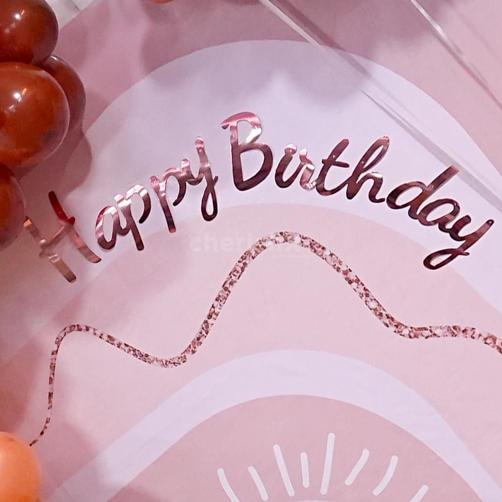 Let your birthday soar to new heights with our chic and dreamy balloon decorations