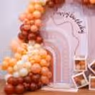 Creating magical memories with our boho chic balloon birthday celebration