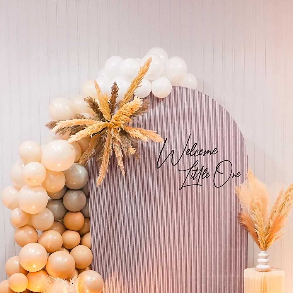 Creating memories as beautiful as a baby's first smile with our dreamy boho decorations.