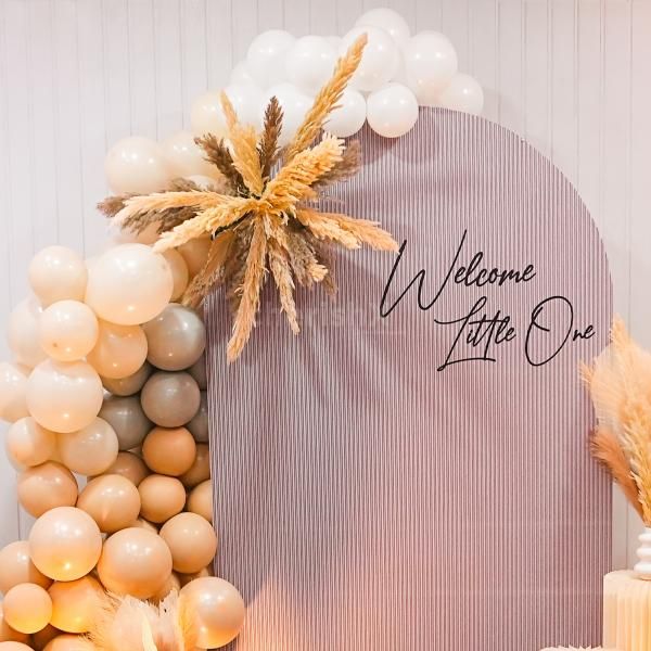 Capturing the joy and excitement of welcoming a new arrival with our whimsical decor.