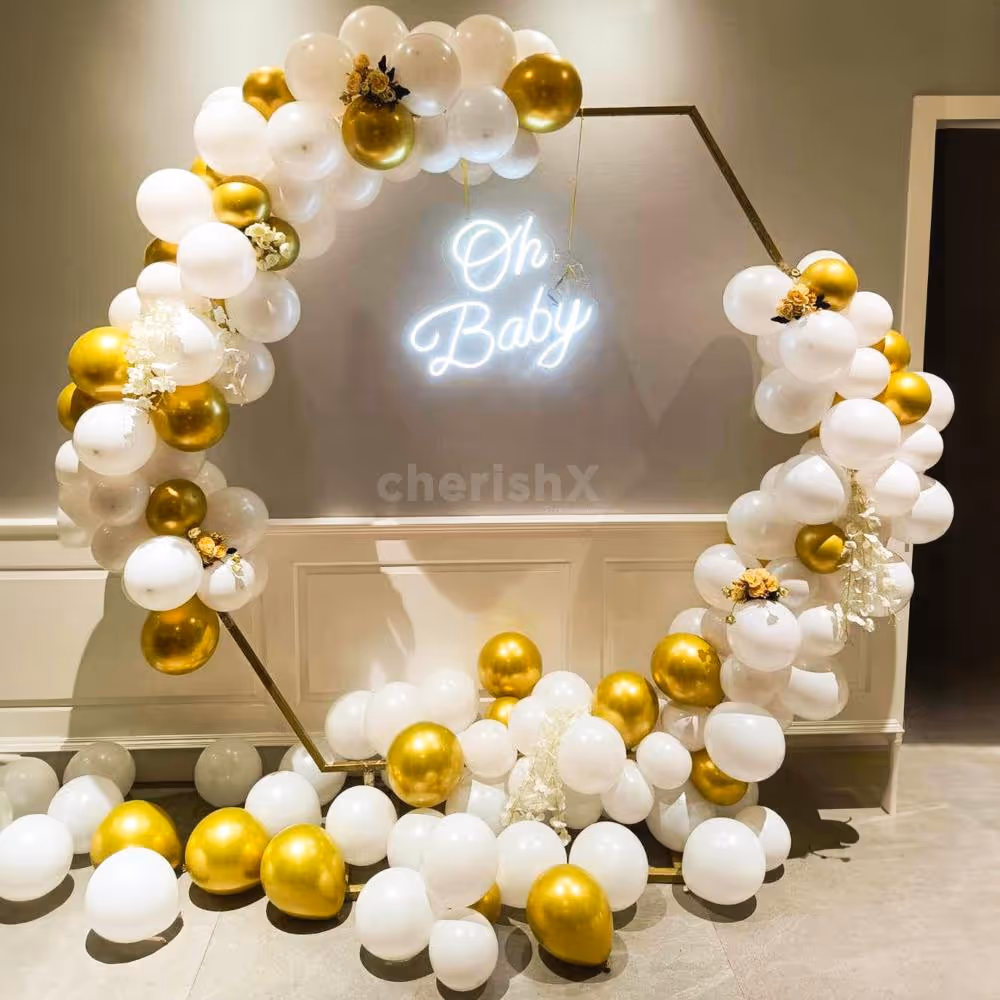 Hexagon Heaven: Stunning Balloon Displays