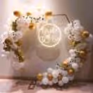 Celebrating Love with Geometric Grace
