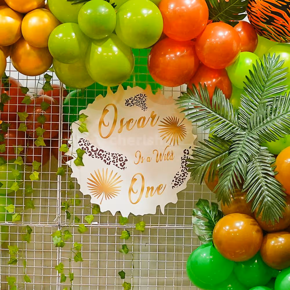 Capture the thrill of the wild at our Wild Safari Expedition Celebration.