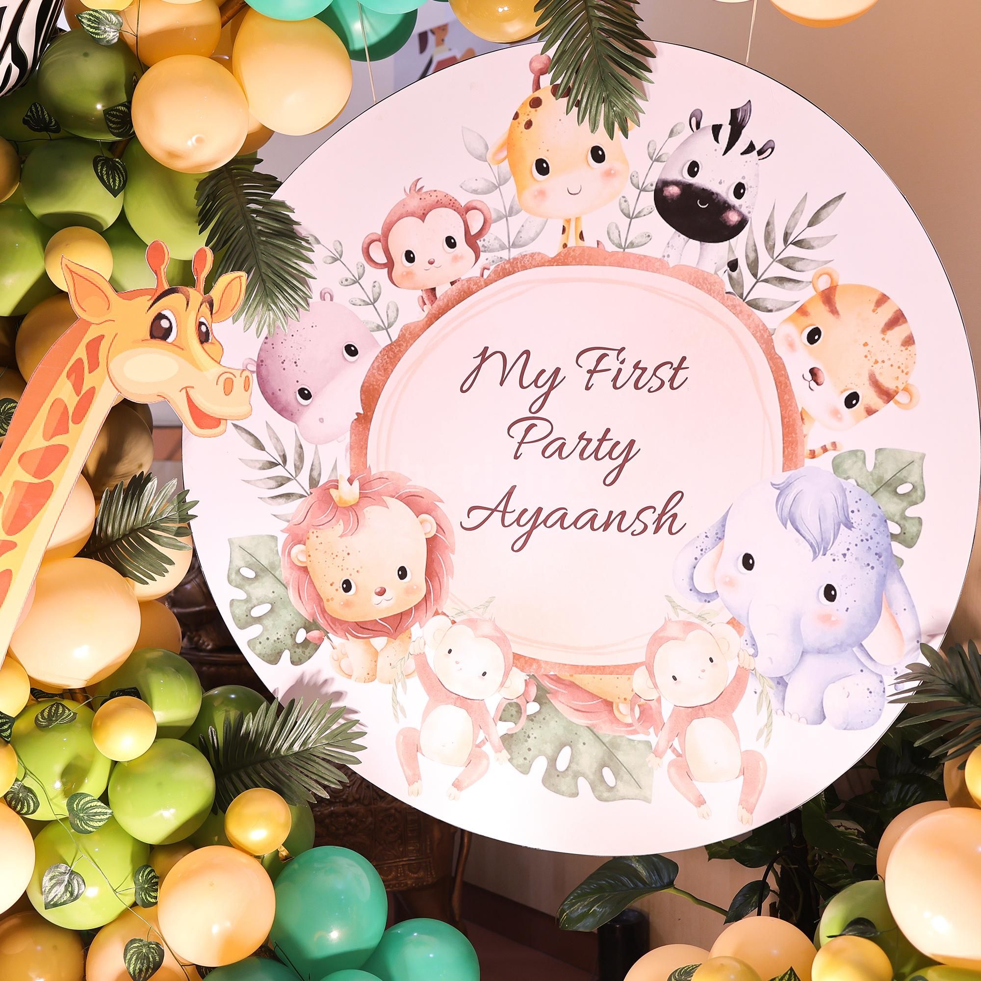 Capturing the magic of the jungle at our Safari Spectacular Party Set.