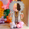 Elevate your celebration with the wonder of science and colorful balloons.