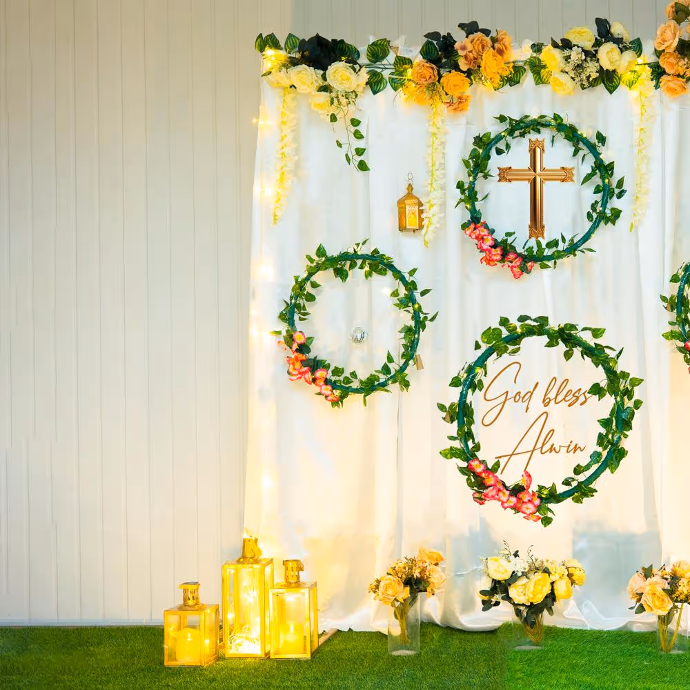 Capturing the sacred beauty of baptism in every detail.