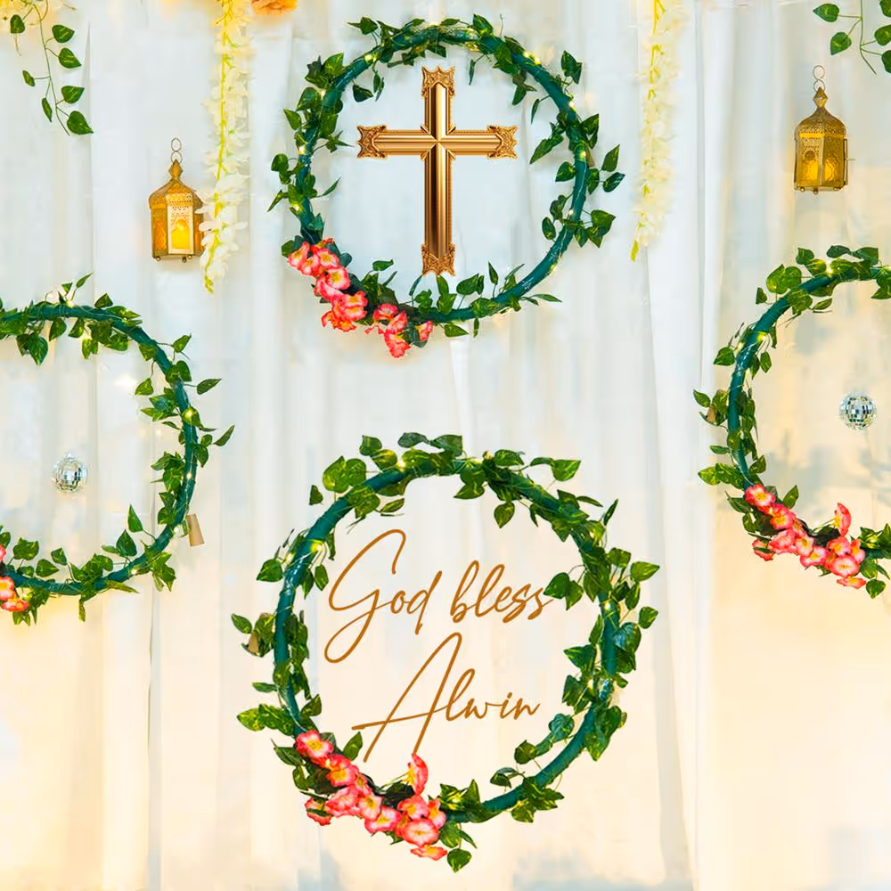 Celebrate the journey of faith with our Baptismal Bliss Set.