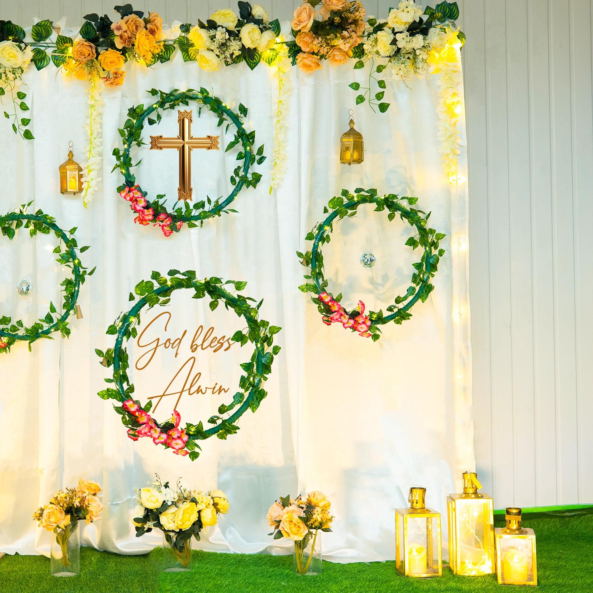 Experience the sacred blessings of baptismal grace.