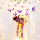 Elevate your baptism with sacred elegance and floral beauty.
