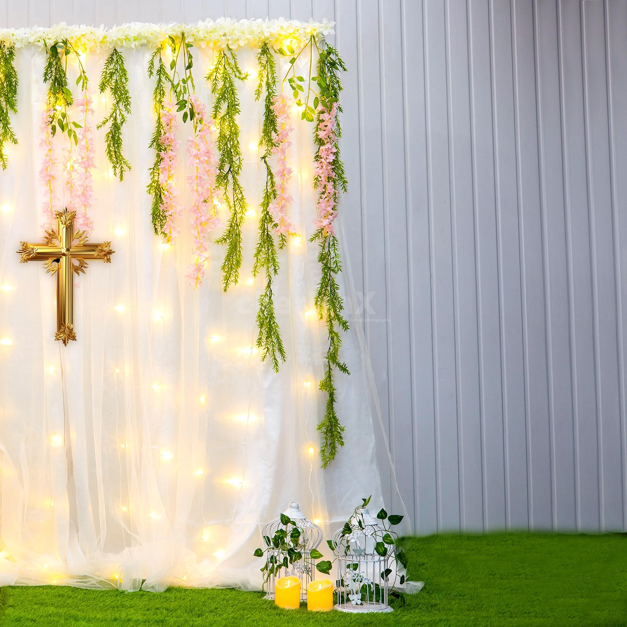 Capturing the sanctity of baptism in a heavenly ambiance.