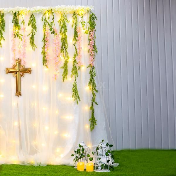 Capturing the sanctity of baptism in a heavenly ambiance.