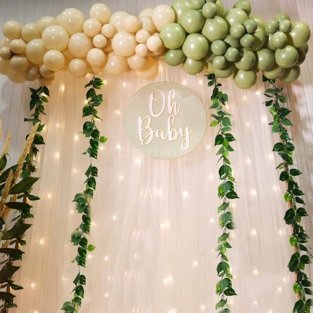 A rustic dream come true at our charming baby shower!