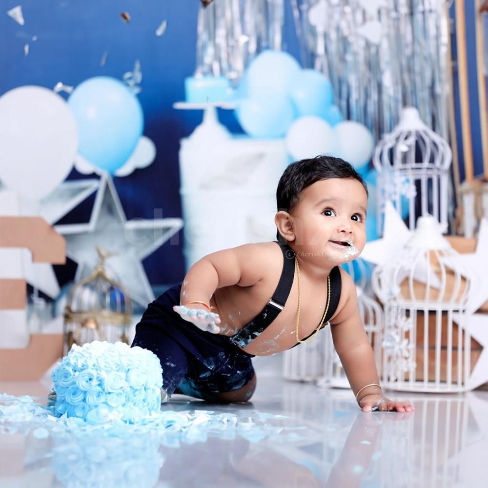 Sweet Dreams: Our little angel sleeping peacefully amidst a whimsical fairytale setting.