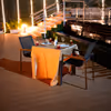 Romantic evenings by the poolside at Regenta with a candlelight dinner."