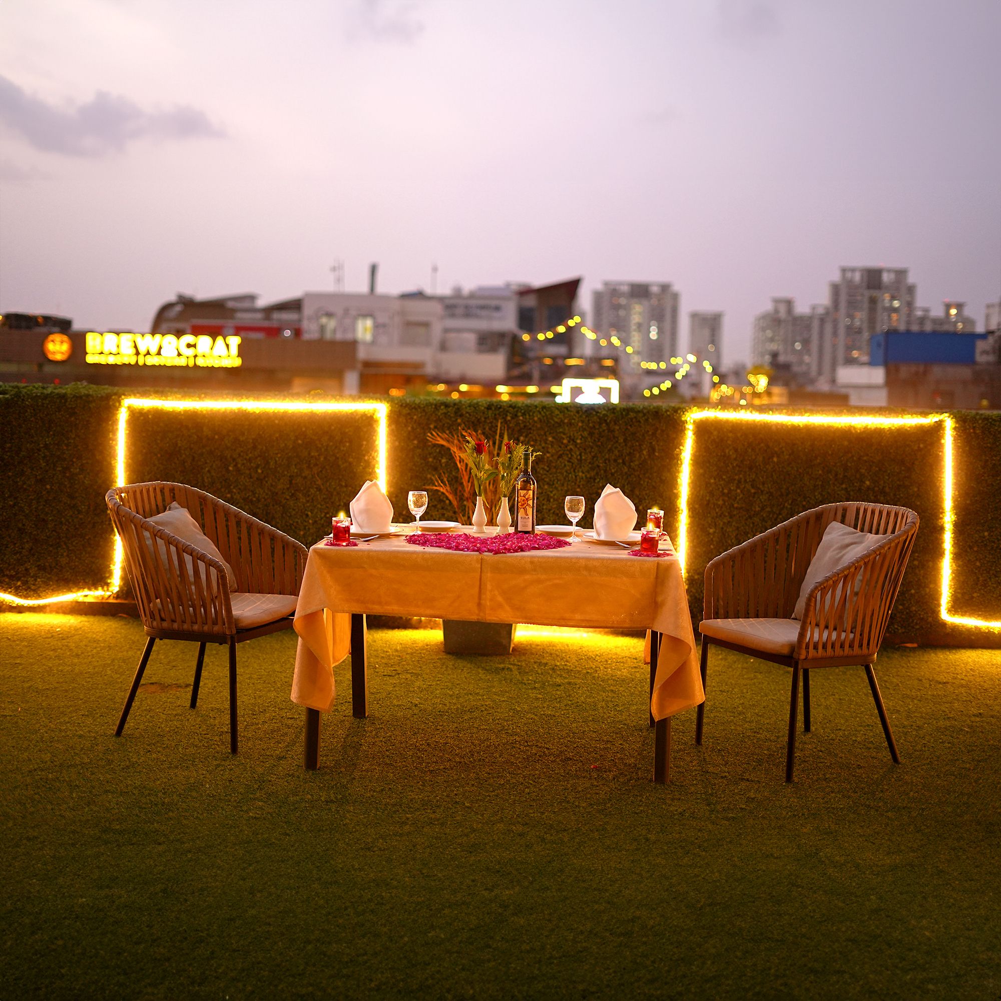 Alfresco Candlelight Dinner by Regenta