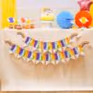 Colorful balloon arch for a joyous entrance.