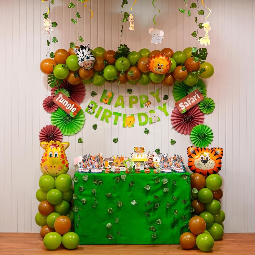 Go Wild with Our Jungle Safari Birthday Package