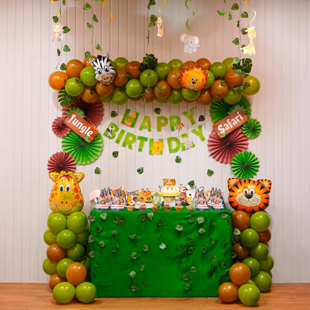 Go Wild with Our Jungle Safari Birthday Package