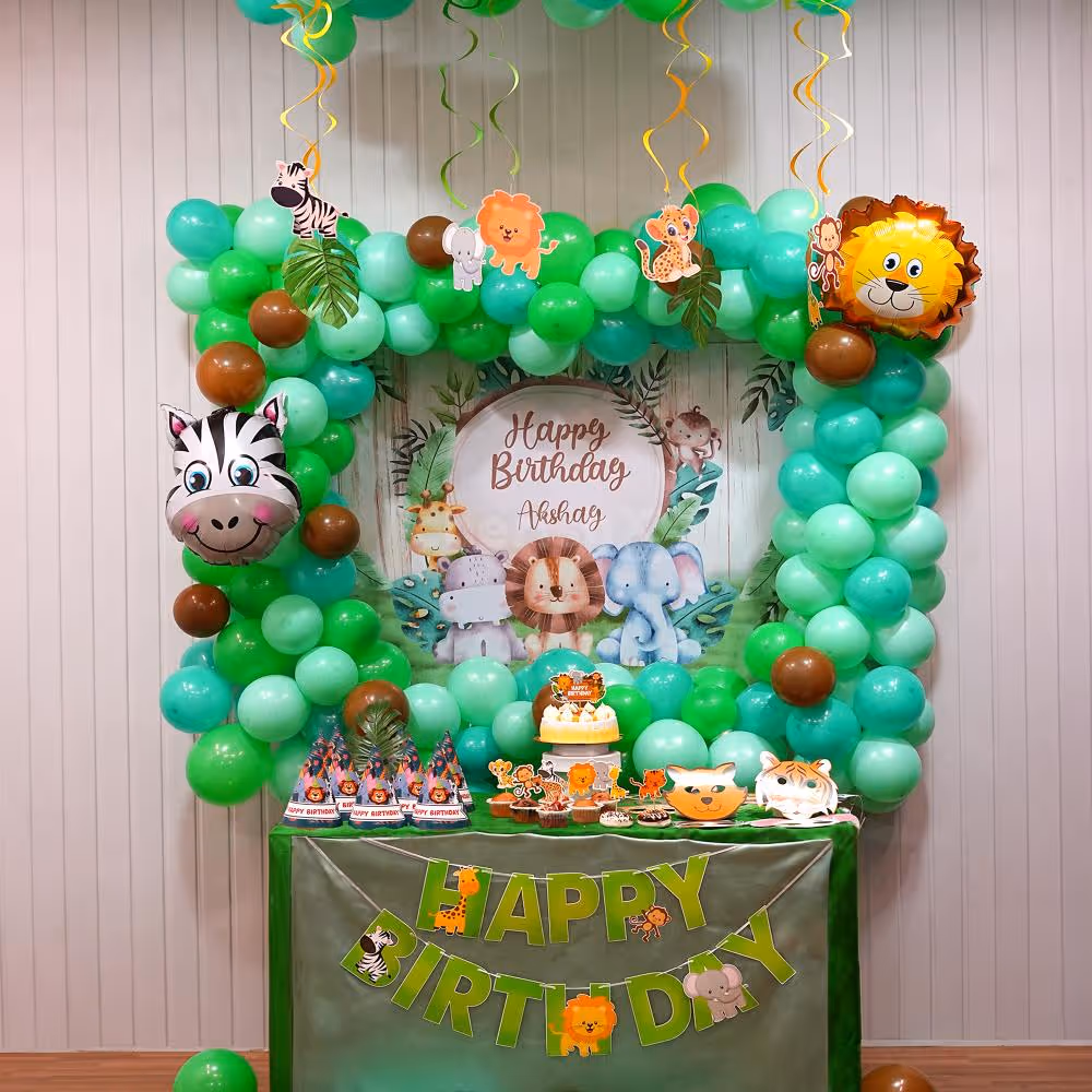 Wild Adventure with Our Safari Birthday Decor