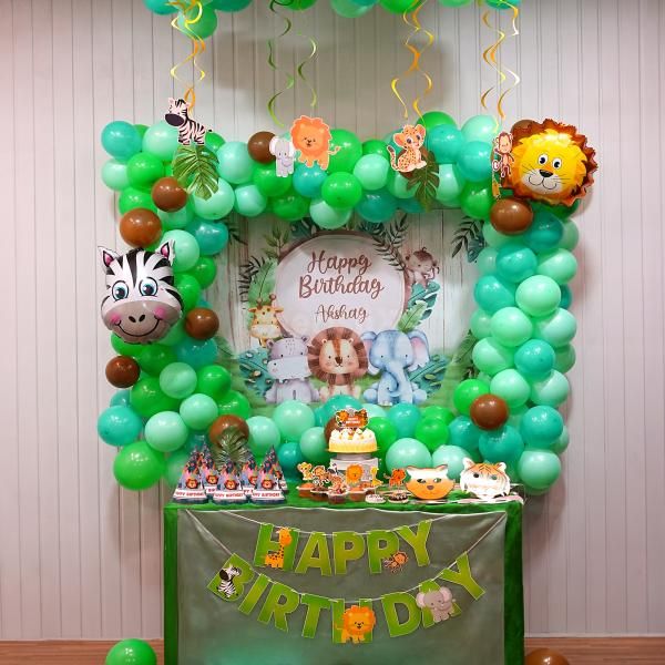 Wild Adventure with Our Safari Birthday Decor