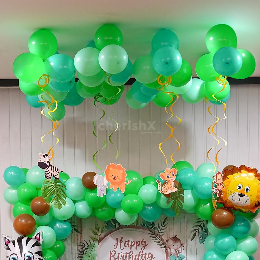 Ceiling Decor of JungleThemed Decorations