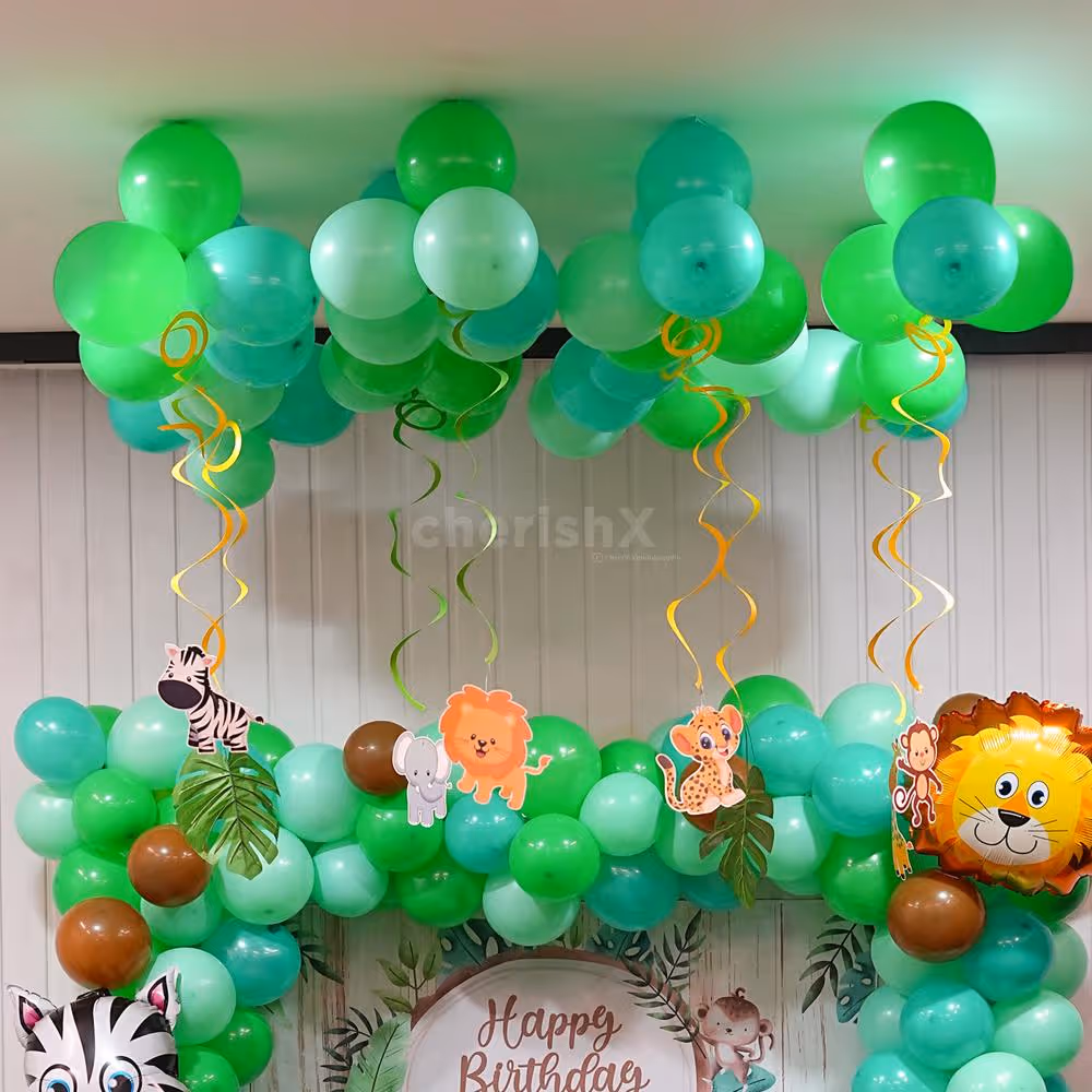 Ceiling Decor of JungleThemed Decorations