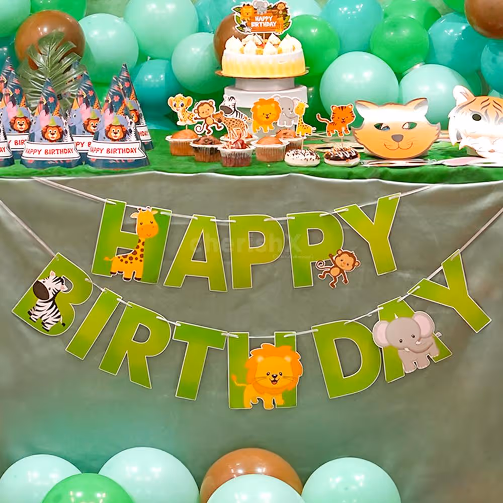 Go Wild with Our Safari Adventure Birthday Package